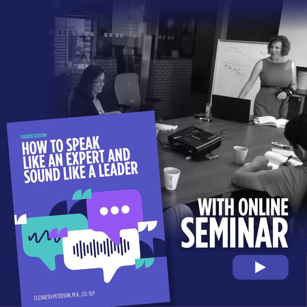 OnlineSeminars Speak Like an Expert v2 OnlineSeminars Speak Like an Expert v2